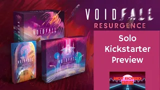 VoidFall: Resurgence - Solo Kickstarter Preview - Not Bored Gaming