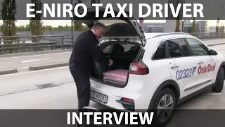 Interview of e-Niro taxi driver