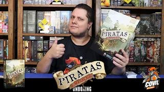 O que tem na Caixa? Unboxing Piratas de Maracaibo