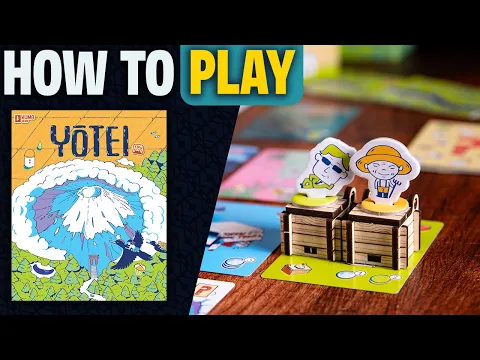 Yotei | How to Play | Learn to Play in 6 Minutes! | Machi Building Set Collection Game