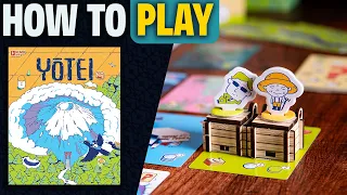 Yotei | How to Play | Learn to Play in 6 Minutes! | Machi Building Set Collection Game