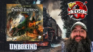 Horror on the Orient Express Board Game Unboxing | Call of Cthulhu Cooperative Horror!