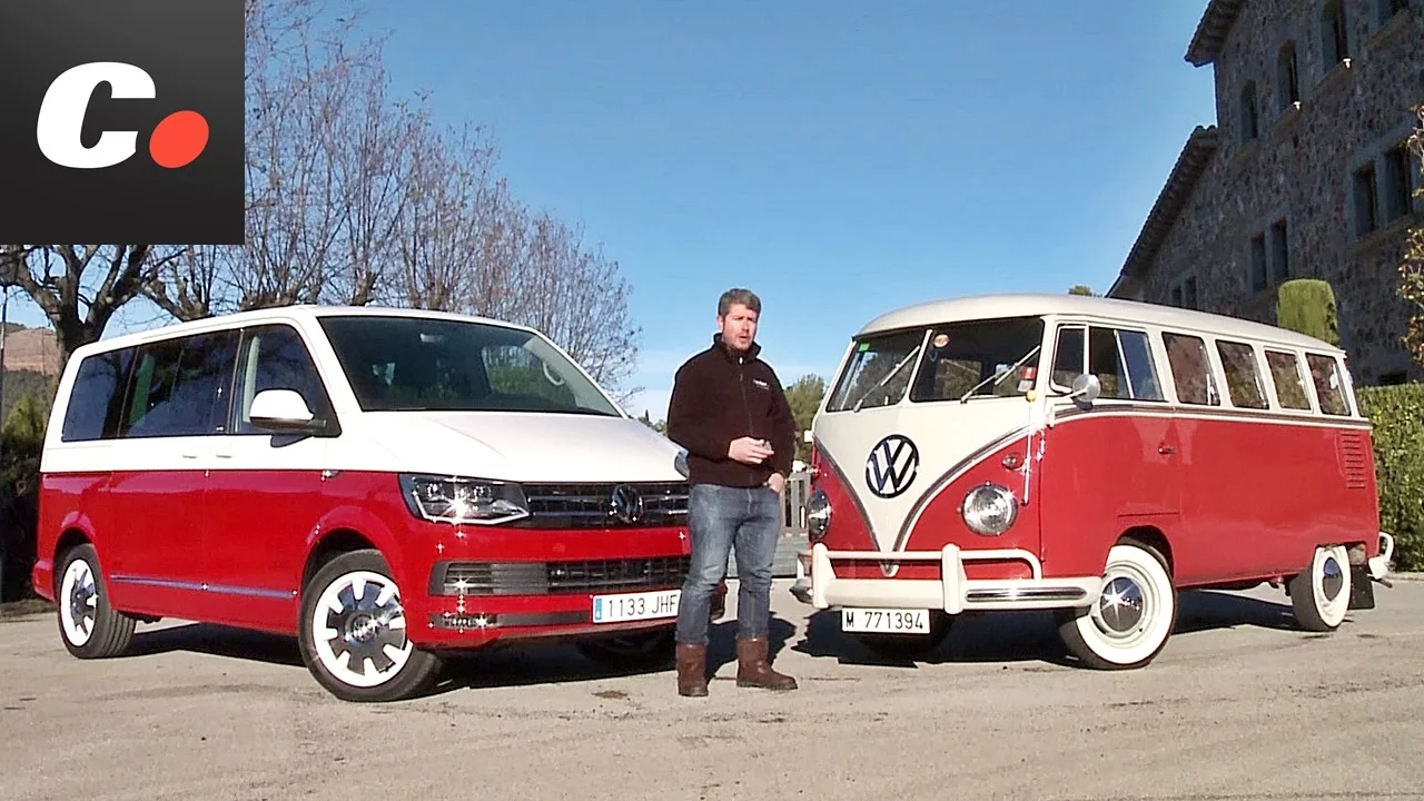 Volkswagen Multivan T6 "vs" T1 | Prueba / Análisis / Test / Review en español | coches.net