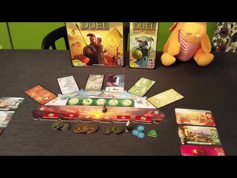 7 Wonders Duel: Pantheon - Gameplay Runthrough - Part1