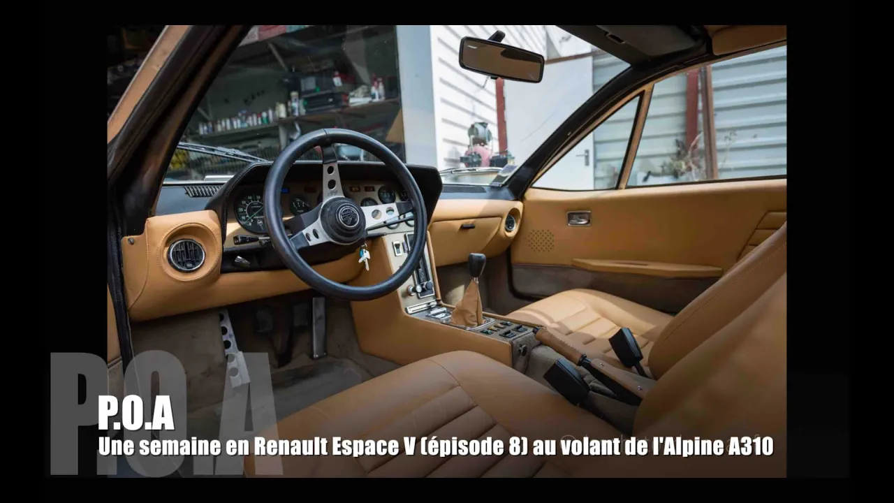 C'est très honnête à conduire une Alpine A310 de 1971🇫🇷