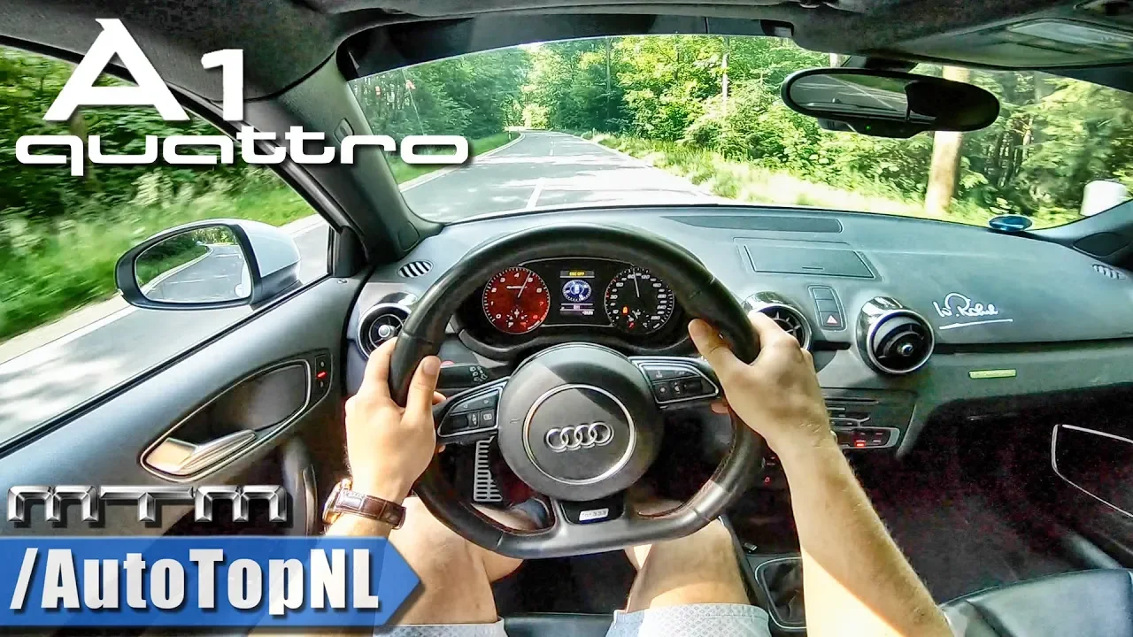 AUDI A1 QUATTRO | 1 of 333 | 380HP MTM | POV Test Drive by AutoTopNL