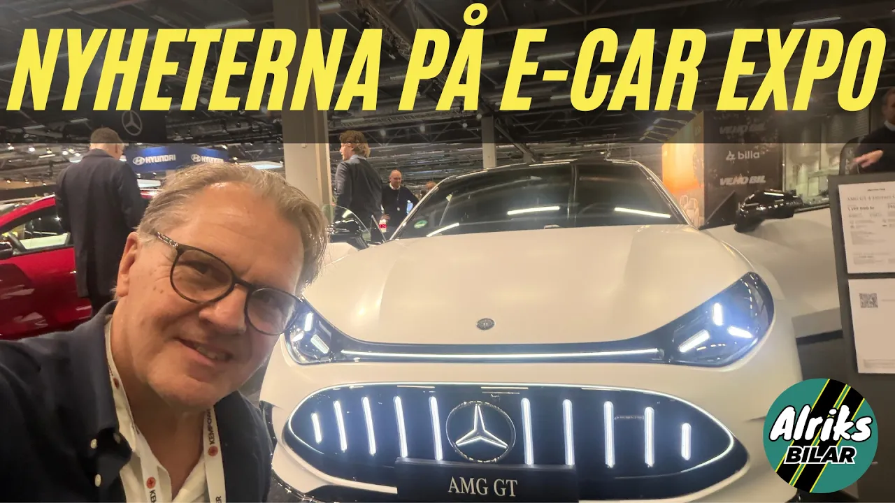Elbilsnyheterna på eCarExpo – och Emily GT:S motor!