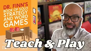 Grab a pencil, dice, and Dr. Finn's Book of Solo Strategy and Word Games! | Teach & Play