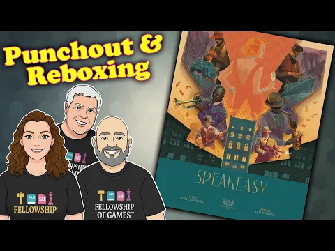 How to Rebox Speakeasy Board Game