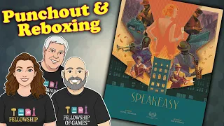 How to Rebox Speakeasy Board Game