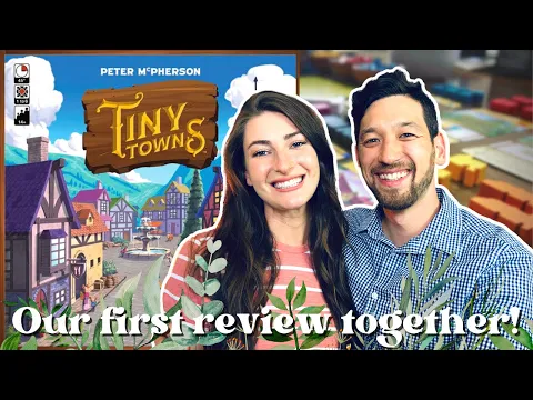 Tiny Towns Review with a Surprise Guest!