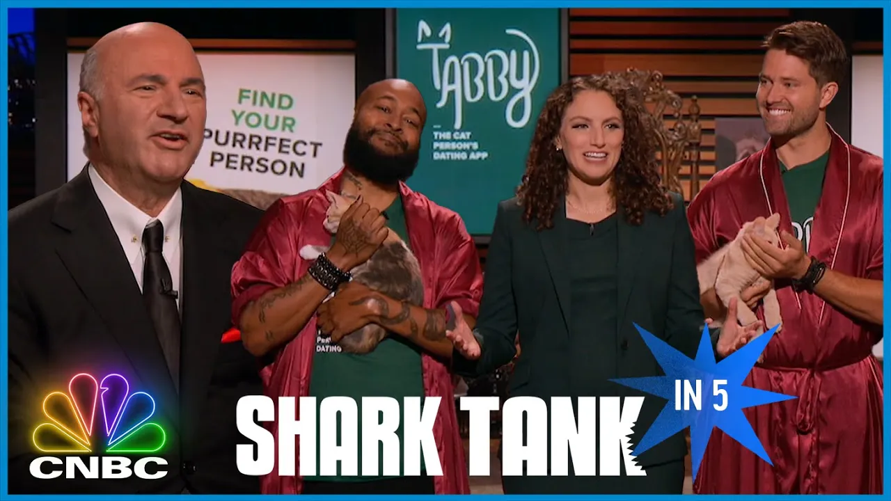 Kevin Finds Cat Lovers A Purr-fect Match | Shark Tank in 5