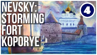 Nevsky Playthrough - Campaign | GMT Games | Volko Ruhnke | Teutons & Rus Levy & Campaign - Episode 4
