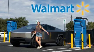 Walmart Is Building An EV Charging Network At An Alarmingly Fast Rate! My First Charge
