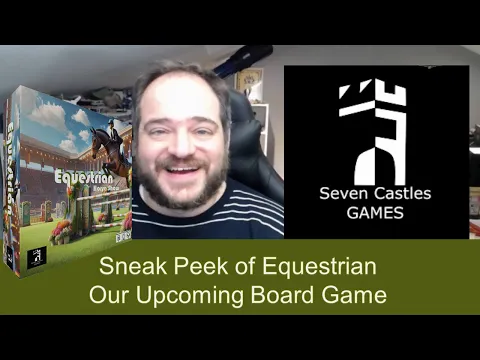 Sneak Peek of Our Upcoming Board Game | Equestrian - Turn Mat