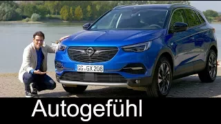 Opel Grandland X FULL REVIEW test driven 1.2 all-new Vauxhall SUV 2018 - Autogefühl