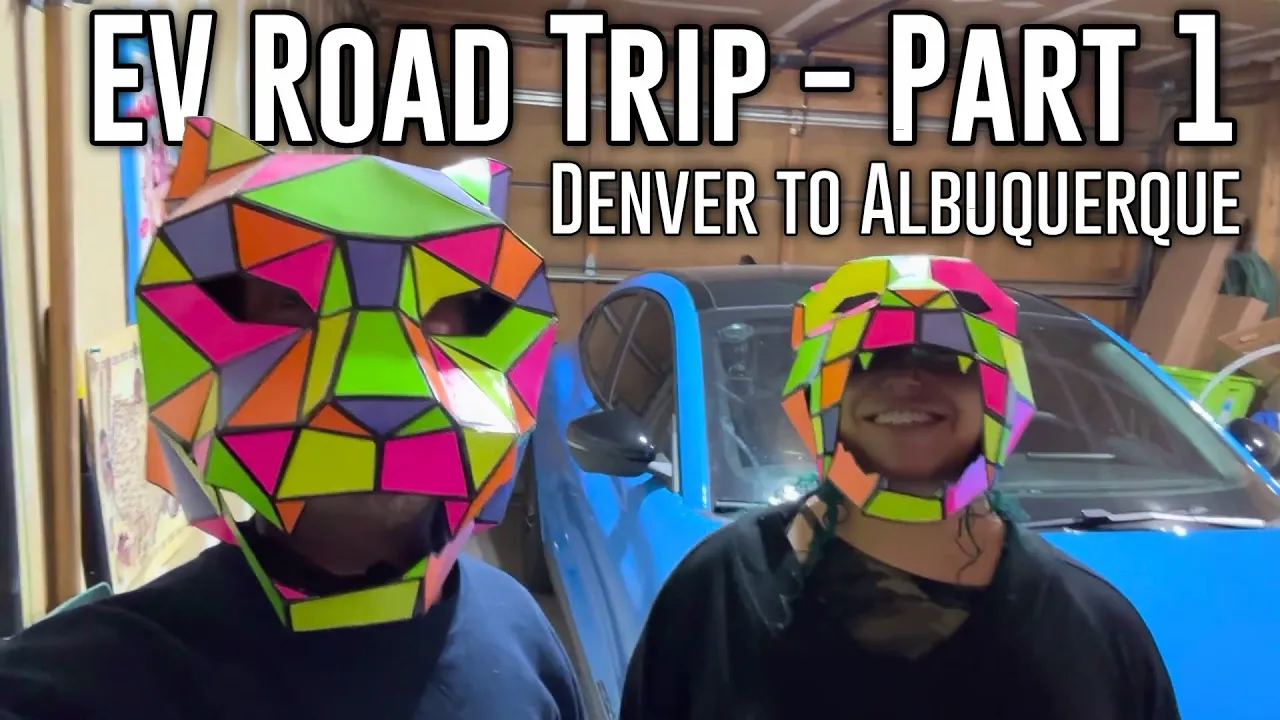Blucifer moves to California! EV road trip part 1 | Denver to Albuquerque!
