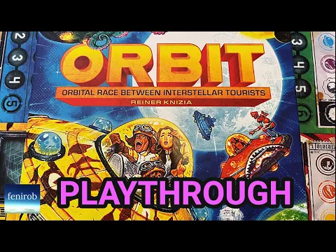 Orbit Board Game | Playthrough