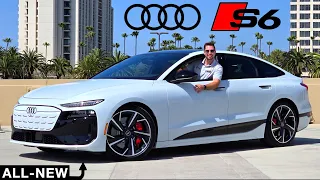 2025 Audi S6 Sportback e-tron -- Is This a SLEEK & SPEEDY Luxury Car Worth $88,000?? (All-New)