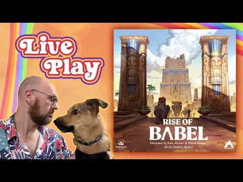 Rise of Babel Board Game Teach and Playthrough