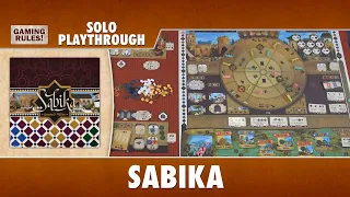 Sabika - Solo Playthrough