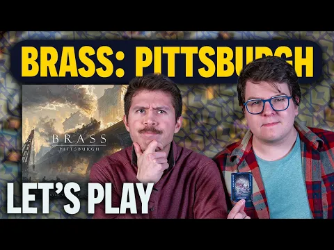 Brass: Pittsburgh | 2 Player Board Game Playthrough | Who Will Be The Industry Titan?
