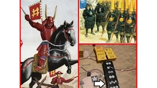 Less known Historical facts of Samurai Armies (Behind the Theme: Sekigahara Boardgame) (LU65)