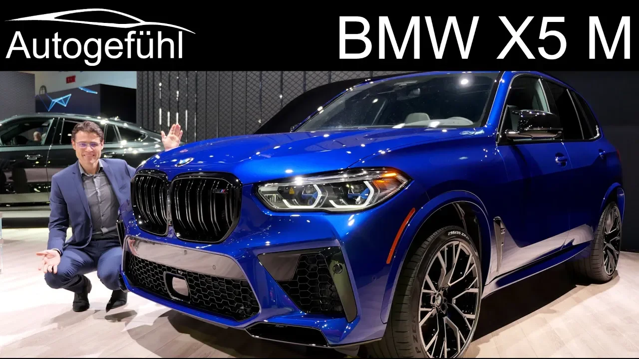 BMW X5 M Competition REVIEW Premiere 625 hp SUV Exterior Interior - Autogefühl