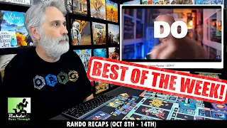 Board game magnets, a (non-conspiratorial) new World Order & more! | Rahdo Recaps the Week(Oct 8-14)