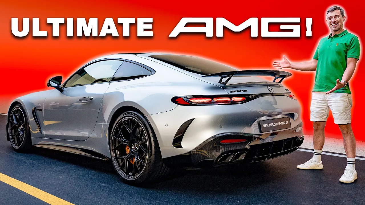 New 585hp Mercedes-AMG GT revealed!