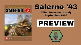 Salerno '43 from GMT Games Preview