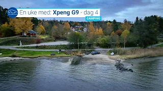 En uke med Xpeng G9: Dag 4 - vi overnatter på en strand!