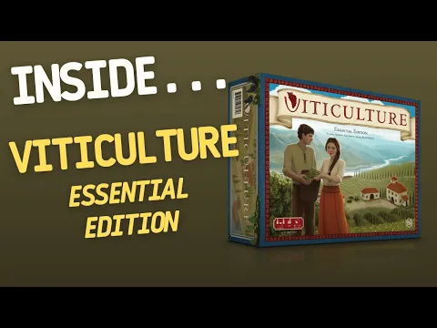 Inside…Viticulture Essential Edition stonemaier games (4K 60fps)