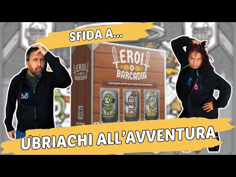 Eroi di Barcadia Partita Completa bevendo tra le stanze del dungeon più alticcio che esiste