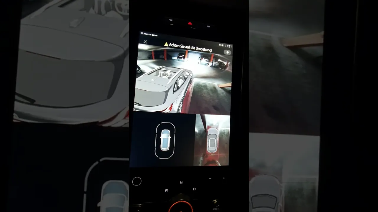 Geile 3 D Optik im Elektroauto MG Marvel R Performance