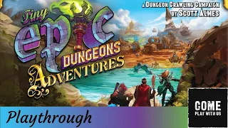 Tiny Epic Dungeons Adventures Chapter 3 Playthrough