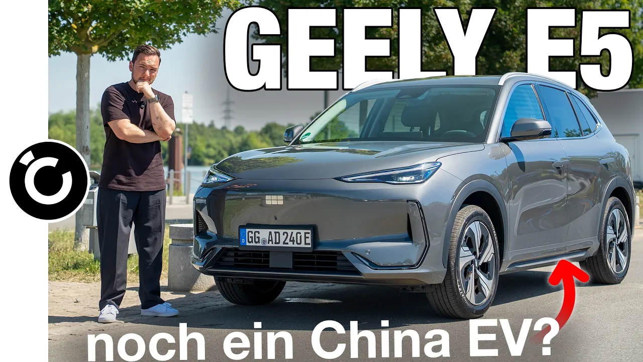 Der chinesische Marktführer greift an: Geely E5 im Fahreindruck