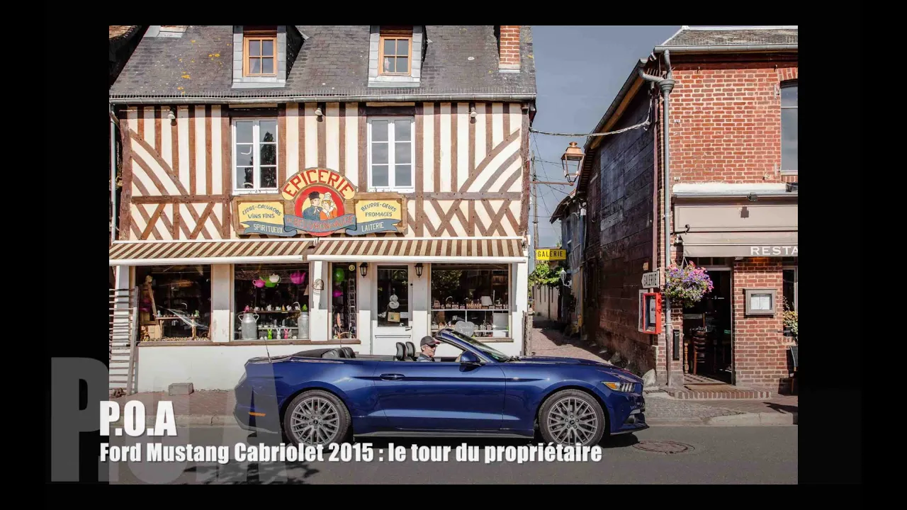 Nouvelle Ford Mustang 2015 : la rencontre - Essai 1/3