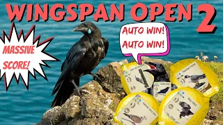 When Starting Raven Sucks (but not really) | Wingspan Tournament Gameplay | Wingspan Strategy