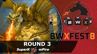 Dice Masters BWX Fest 8 Tournament || SuperK vs mPire (Round 3)