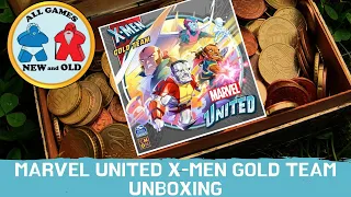 Marvel United X-Men Gold Team