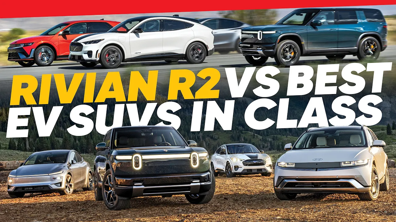 Rivian R2 vs. Tesla Model Y vs. Hyundai Ioniq 5 vs. Ford Mustang Mach-E: Can Rivian Beat the Best?