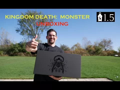 KINGDOM DEATH: MONSTER 1.5 - CORE GAME - UNBOXING!!