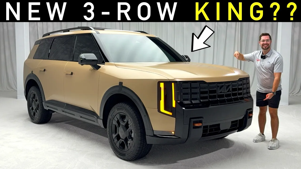 2027 Kia Telluride -- Range Rover Design & Luxury for Kia Money?! (Hands-On)