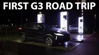 Xpeng G3 road trip from Lillesand to Oslo