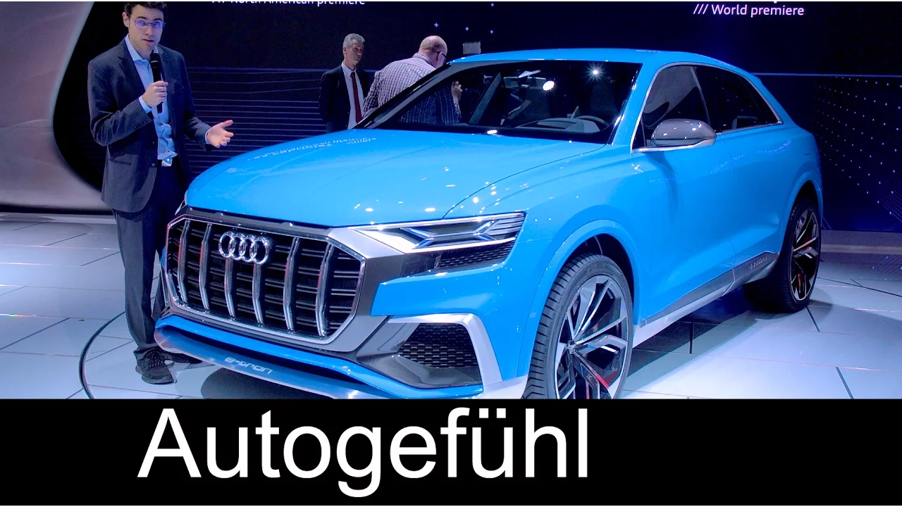 Audi Q8 Concept (Q7 SUV Coupé) Premiere Review @ NAIAS new neu - Autogefühl