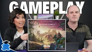 Perseverance Castaway Chronicles Episode 3 🦖 🦕- Use the dinosaurs for worker placement too!