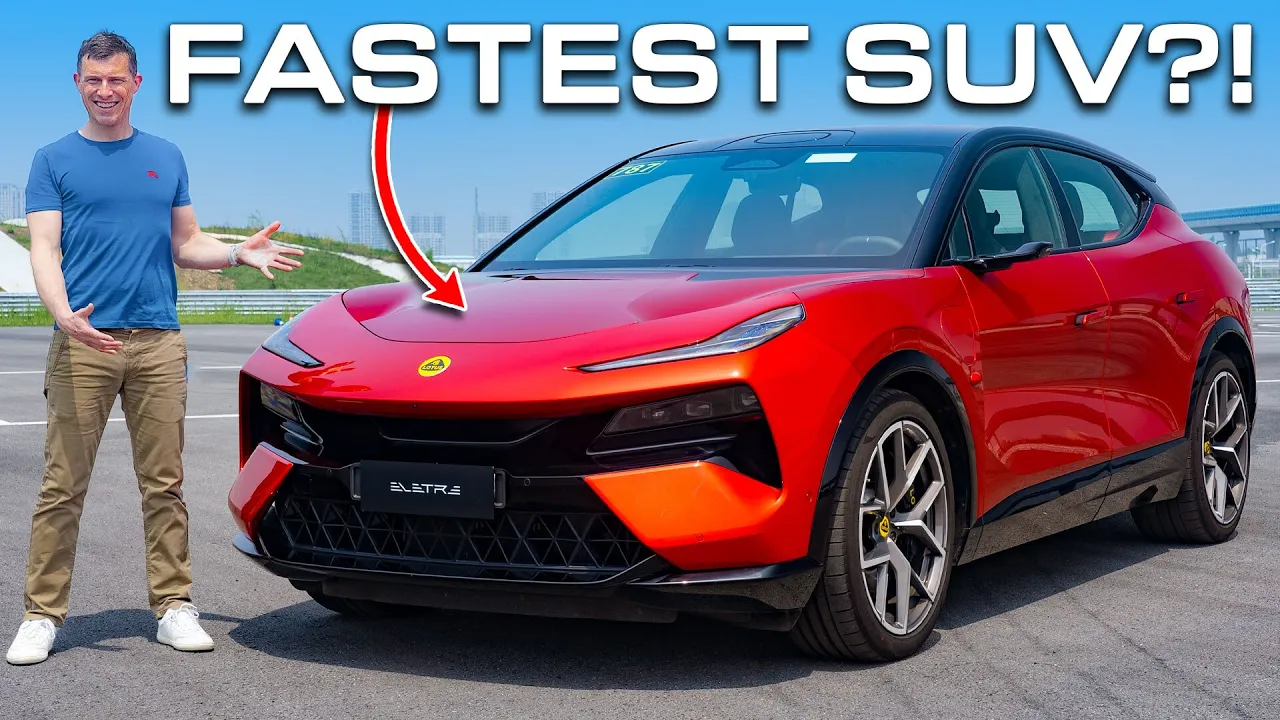 New 900hp Lotus Eletre review with 0-60mph & 1/4-mile TEST!
