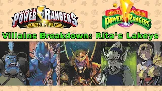 Rita's Lackeys – Power Rangers: Heroes of the Grid Villains Breakdown