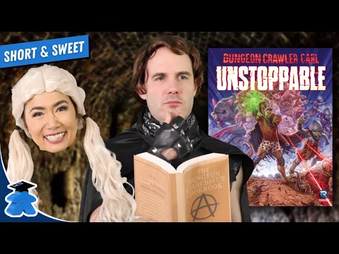 Dungeon Crawler Carl Unstoppable Board Game – Carl, Donut, and Deck Crafting Survival
